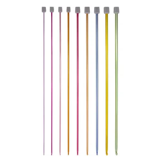 Agulha Tunisiana de Aluminio Circulo (2mm a 6mm) - unidade