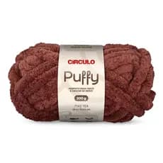 Fio/Lã Circulo PUFFY 200g 28m Tex 7124 100% poliester (maxi trico)