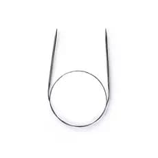 Agulha de trico Circular aço 80cm Circulo - 3 a 6mm