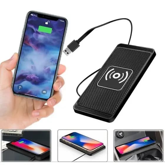 Carregador Automotivo indução sem fio wireless veicular Carro Carregamento Rápido iPhone/Samsung/Motorola/Xaiomi