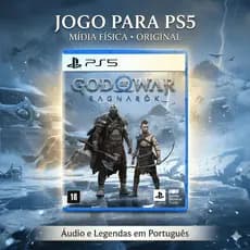 Jogo Para PS5 God Of War Ragnarok Edição Física Playstation 5 Sony Original Lacrado