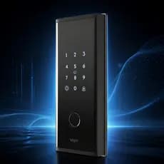 Fechadura Digital Eletrônica Elgin Forte One Wi-Fi Abertura por App Senha Cartão e Biometria