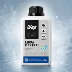 Detergente para Extratora 1L Limpeza Profunda Carpetes Estofados Banco de Carro Limpa e Extrai WAP