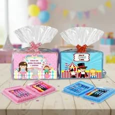 Kit 20 Unid. Maleta Estojo De Pintura Personalizado Brinquedos, Unicórnico e Etc