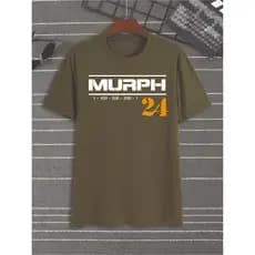Camisa T-shirt Crossfit MURPH verde e amarelo