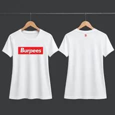 T-shirt camisa masculina e feminina burpees supremo crossfit