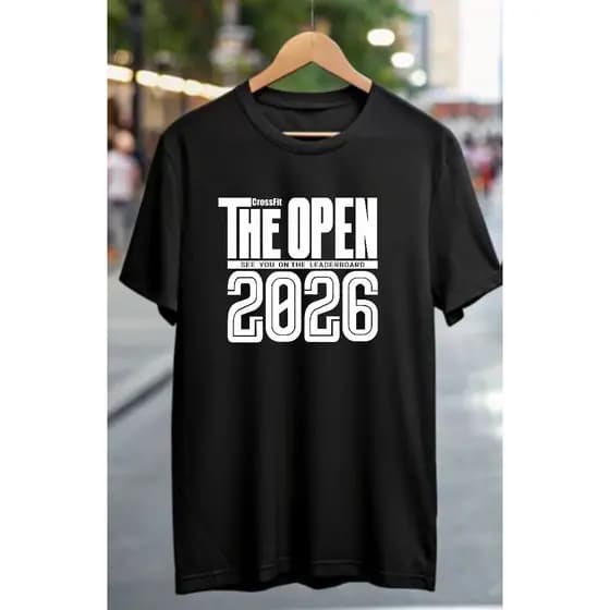 Camisa Crossfit open 2026