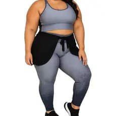 Tapa Bumbum Tampa Leg Feminino Plus Size Amarração
