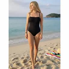 Maiô Body Feminino Alcinha Confortavel Piscina Praia Verão