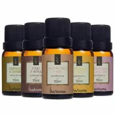Novas Essencias Via Aroma 10ml para Difusor Elétrico e Umidificador