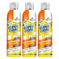 Tira Manchas de Gordura em Tecidos Roupas e Estofados 150ml Super Dom