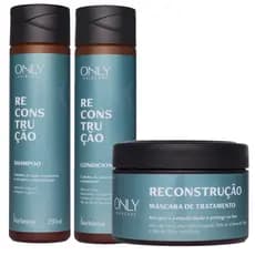 Shampoo Condicionador Máscara de Tratamento Only Haircare Via Aroma