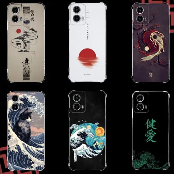 Capa MOTOROLA G35,G55,G75,G85 Capa Tpu Desenhos Variados Capinha Case JAPA