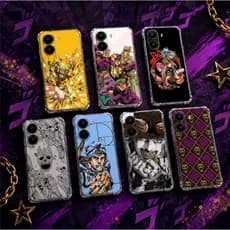 CAPA CAPINHA  DESENHOS VARIADOS JOJO BIZARRE ADVENTURE CAPINHA  PARA X8 PRO- POCO X8 PRO MAX   ANTI IMPACTO