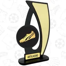 Troféu Premiação 20cm Individual Destaque os Melhores do Campeonato para Eventos Esportivos Oficiais