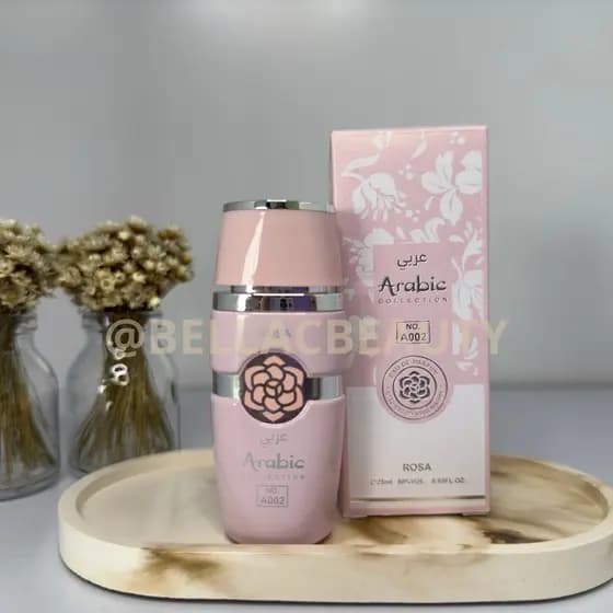 PERFUME FEMININO ÁRABE ❤️‍🔥❤️‍🔥❤️‍🔥ARABIC COLLECTION 002 - ROSA - 25ml
