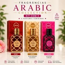 KIT ARABIC COLLECTION- AMBAR REAL - DANIA - ROUGE AMBAR