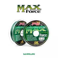 Linha de Pesca Multifilamento Max Force 4x Verde 100m (Várias Medidas)