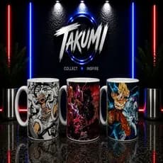 Caneca Anime 330ml Personalizada | One Piece, Dragon Ball, Jujutsu Kaisen e Mais | Cerâmica