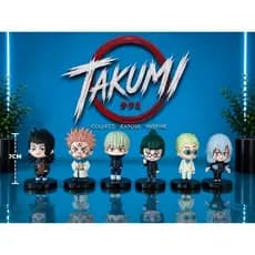 Mini Figure Jujutsu Kaisen 7cm Colecionável – Escolha Seu Personagem | Gojo, Yuji, Sukuna e Mais.