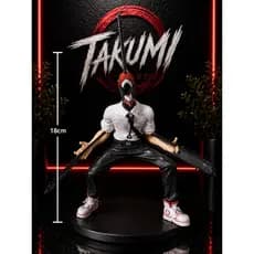 Action Figure Denji Chainsaw Man 18cm Colecionável PVC Anime