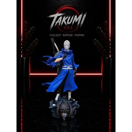 Action Figure Obito Uchiha (Tobi) 20cm – Naruto Shippuden | Com Caixa | Colecionável