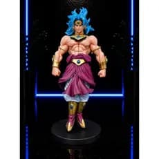 Action Figure Broly Super Saiyajin Blue 20cm Dragon Ball Colecionável