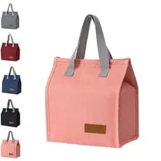 Bolsa Térmica Feminina Masculina Porta Marmita Lancheira De Estudante