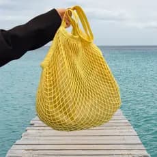 Bolsa feminina de praia sacola grande de verão praia piscina passeios estilo croche