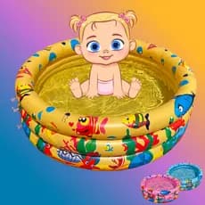 Piscina inflável redonda infantil bebê 20 30 40 litros verão passeios praia anéis Menino Menina 60cm