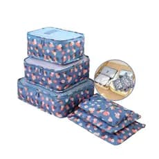 Kit Organizador de Malas com 6 Peças Nylon