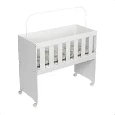 Mini berço Chiqueirinho com colchão multifuncional 5x1 com suporte mosqueteiro