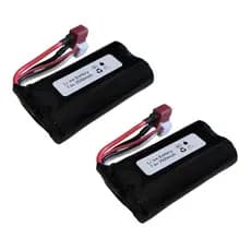 Kit 2 Bats 7.4V 3500mAh para SG 116 12428 12423 10428 A959-B A969-B Q46 Carrinho