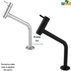 Torneira banheiro pia cuba preto ou cromada sobrepor torneira lavatorio lavabo banheiro