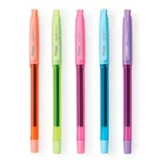 Caneta Gel Happy 0.7mm Colorida 5 Cores Jocar Office