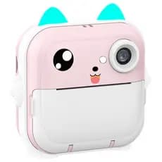 Camera De Impressão Instantânea Para Crianças Vídeo Fotografia Digital Fotográfica Toy