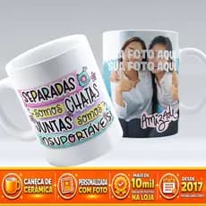 Caneca Personalizada dia dos Amigos com foto, Caneca Amizade, Caneca Amigas, Varios Modelos