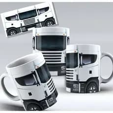 Caneca Caminhão  - Caneca Personalizada de Caminhão - Caminhoneiro - Lembrancinha para motoristas - Dia do Caminhoneiro