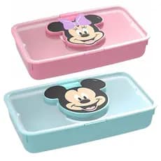 Porta lenço Minnie e Mickey - PLASUTIL