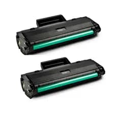 Kit 2x Toner Compatível Com Hp W1105 Com Chip 105a 107a 107w 135a 135w Laserjet Tinta Preto