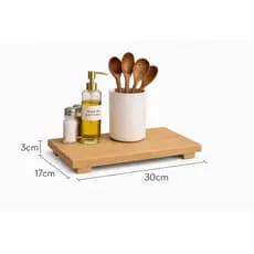 Bandeja Retangular 30x17 em MDF