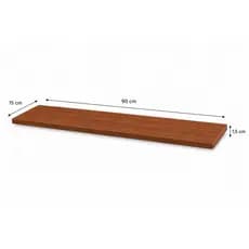 Prateleira MDF Freojo 90x15 - suporte invisivel sala cozinha banheiro MDF15mm