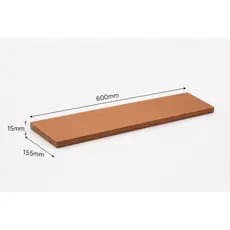 kit 3 prateleira reta slin 60x15 suporte invisivel