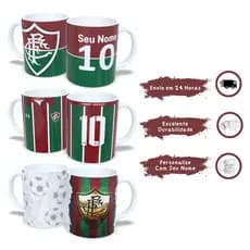 Caneca do Tricolor Carioca! Ideal Para Quem Ama o Fluminense! Vários Modelos do Fluzão!
