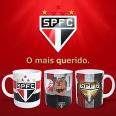 Caneca São Paulo FC! Vários Modelos do Tricolor! Promoção Exclusiva + Envio em 24 horas!