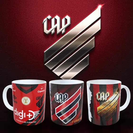 Caneca do Athletico Paranaense! Ideal para Quem Ama o Furacão! Promoção Exclusiva + Envio Rápido!