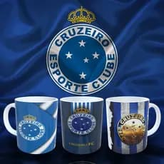 Caneca do Cruzeiro! Perfeita Para Quem Ama a Raposa! Promoção Exclusiva + Envio Rápido!