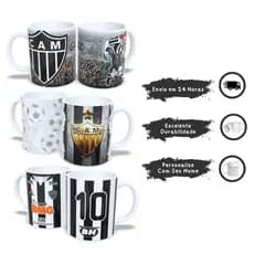 Caneca do Galo! Ideal para quem Ama o Atlético Mineiro! Vários Modelos! Promoção Exclusiva!