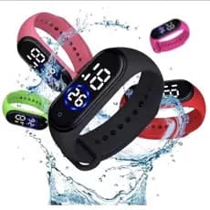 Relogio de Pulso Digital com Smart LED Prova d’água Unissex Masculino e Feminino