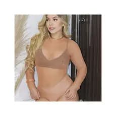 Body Tule Feminino Moda São joão Rodeio Festa Balada    Bloco de cores  Sensual